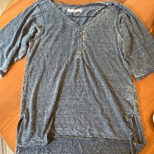 We the free distressed tunic tee